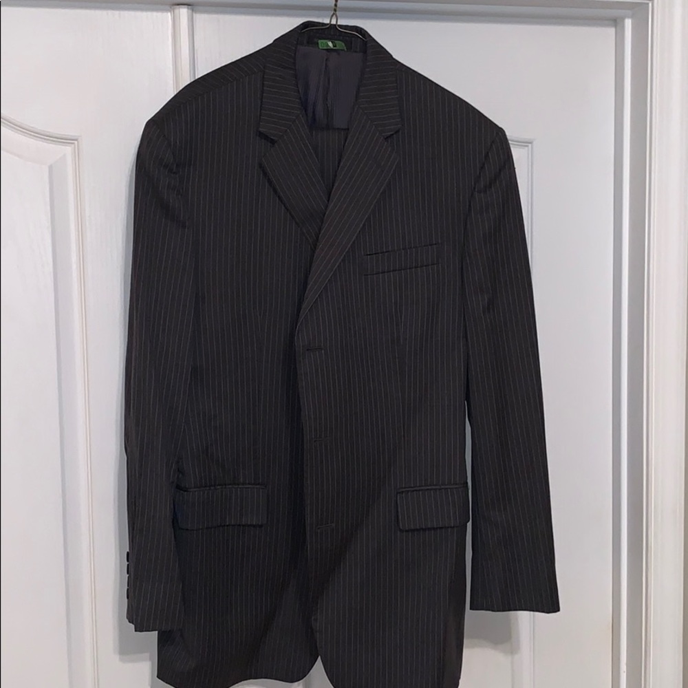 3-Piece pinstriped suit